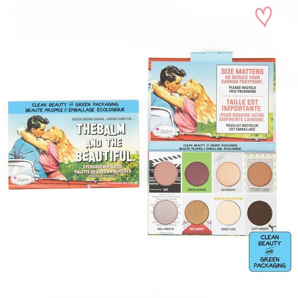💗THEBALM AND THE BEAUTIFUL - EPISODE 1 Eyeshadow Palette - Picture 2 of 12